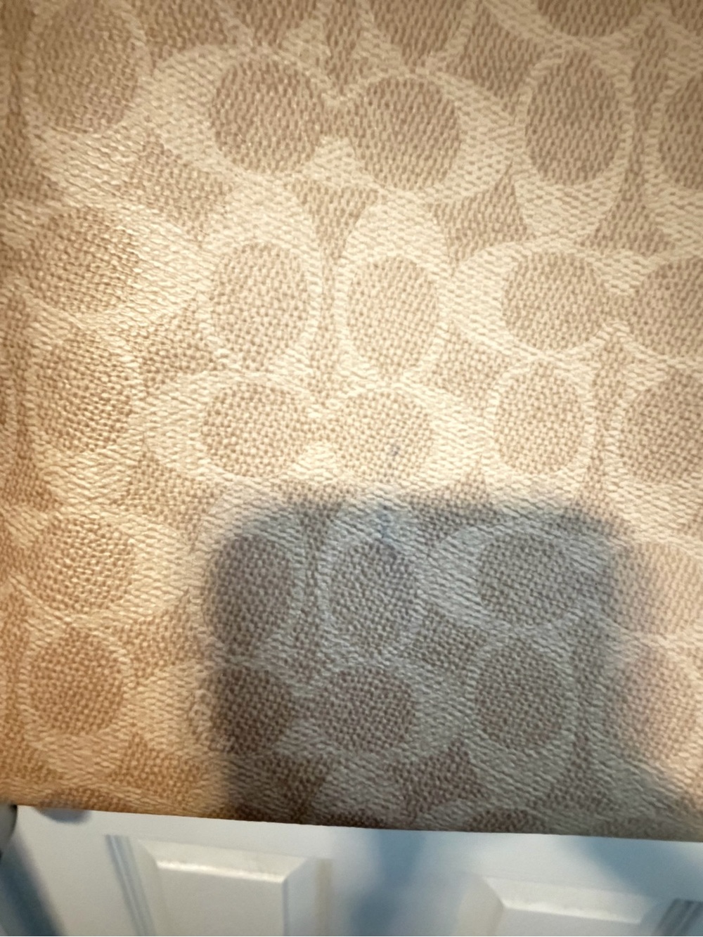 Coach Station Tote Bag in Signature Canvas - Khaki/Chalk - Picture 13 of 14